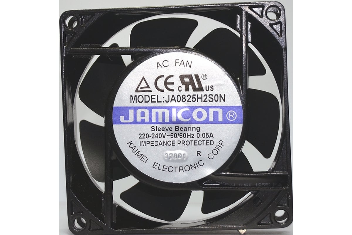 Вентилятор JAMICON JA0825H2S0N-T(JA0825H2S010N-T-R)(клемма)220V ...
