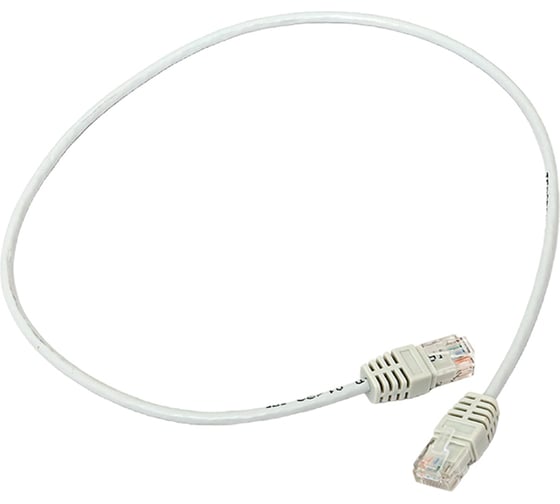 Неэкранированный патч-корд EKF teracom cat.5e (1гбит/с) utp оболочка pvc серый (0,5м) TRC-5EUTP-PVC-05M-GY 1