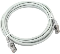 Экранированный патч-корд EKF teracom pro cat.5e ftp оболочка lszh серый (3,0м) TRP-5EFTP-LSH-3M-GY