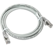 Экранированный патч-корд EKF teracom pro cat.6 ftp оболочка lszh серый (2,0м) TRP-6FTP-LSH-2M-GY