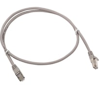 Экранированный патч-корд EKF teracom pro cat.5e ftp оболочка lszh серый (2,0м) TRP-5EFTP-LSH-2M-GY