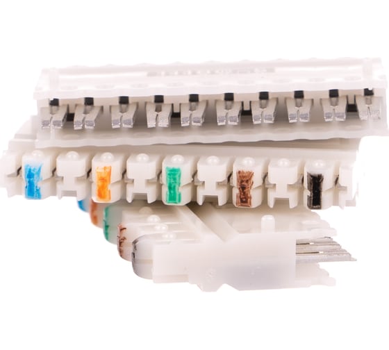 Коннектор 110 типа NIKOMAX 5 пар, белый, 100шт NMC-CC110UD5-100 1