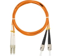 Переходной волоконно-оптический шнур NIKOMAX оранжевый, 2м NMF-PC2M2C2-LCU-STU-002