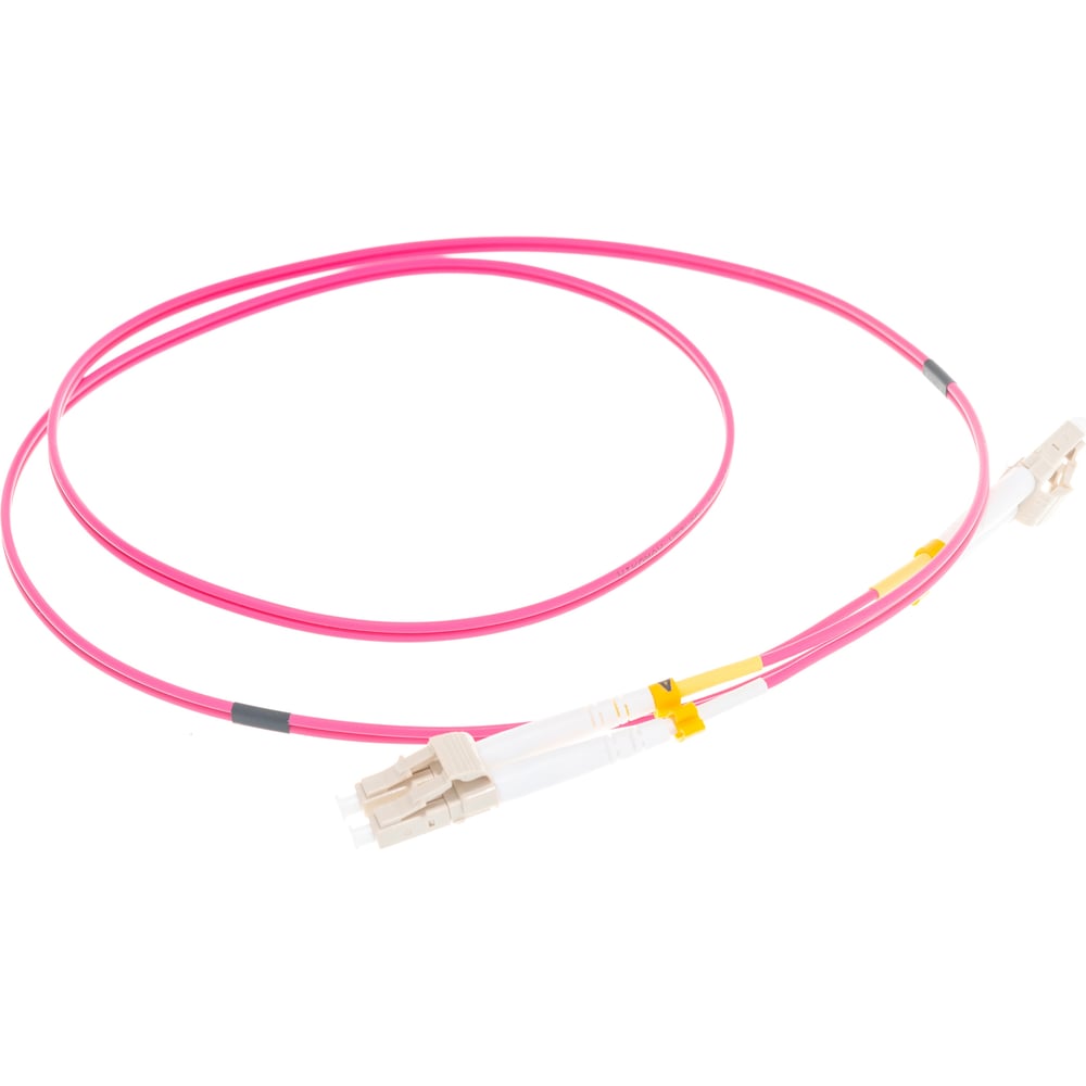 Соединительный волоконно-оптический шнур NIKOMAX маджента, 1м NMF ...