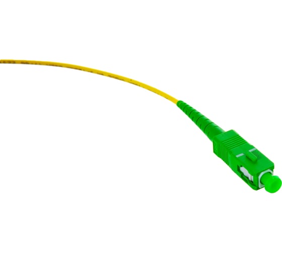 Соединительный волоконно-оптический шнур NIKOMAX желтый, 2м NMF-PC1S2C2-SCA-SCA-002