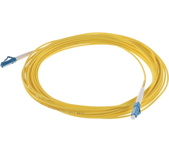Соединительный волоконно-оптический шнур NIKOMAX желтый, 10м NMF-PC1S2C2-LCU-LCU-010