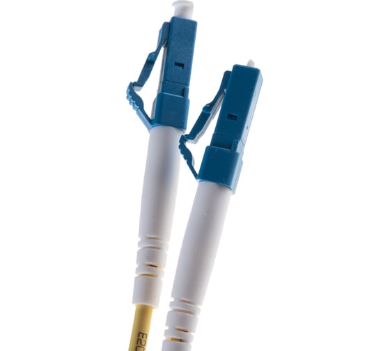 Соединительный волоконно-оптический шнур NIKOMAX желтый, 10м NMF-PC1S2C2-LCU-LCU-010