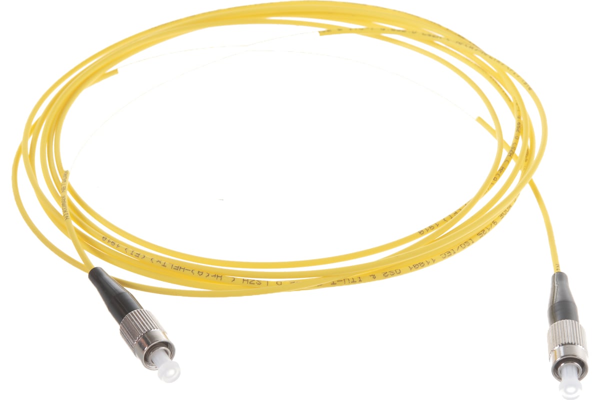 Соединительный волоконно-оптический шнур NIKOMAX желтый, 3м NMF-PC1S2C2 .