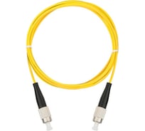 Соединительный волоконно-оптический шнур NIKOMAX желтый, 2м NMF-PC1S2C2-FCU-FCU-002