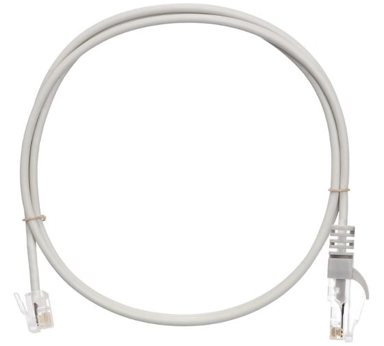 Телефонный шнур NIKOMAX U/UTP 2 пары, серый, 3м NMC-PC2UC25T-030-GY 1