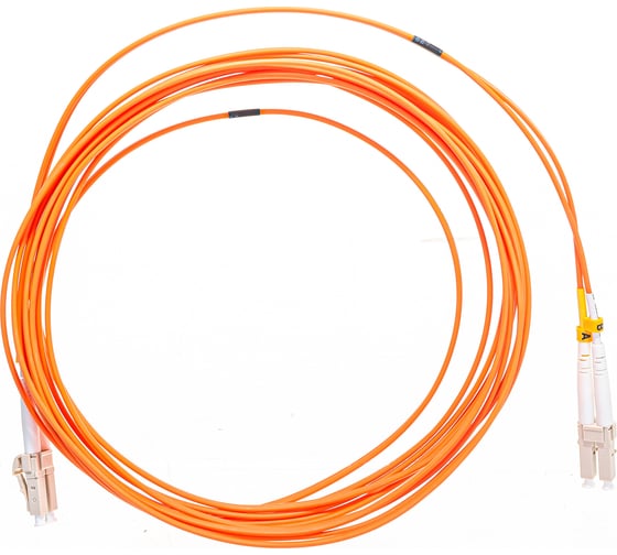 Соединительный волоконно-оптический шнур NIKOMAX оранжевый, 5м NMF-PC2M2C2-LCU-LCU-005