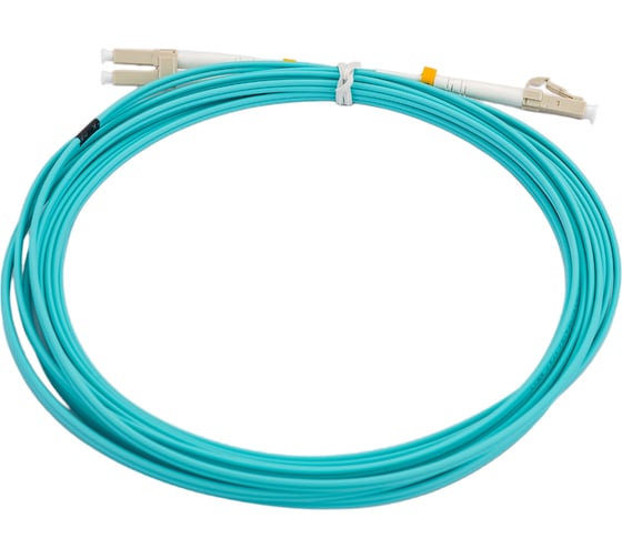 Соединительный волоконно-оптический шнур NIKOMAX аква, 5м NMF-PC2M3C2-LCU-LCU-005
