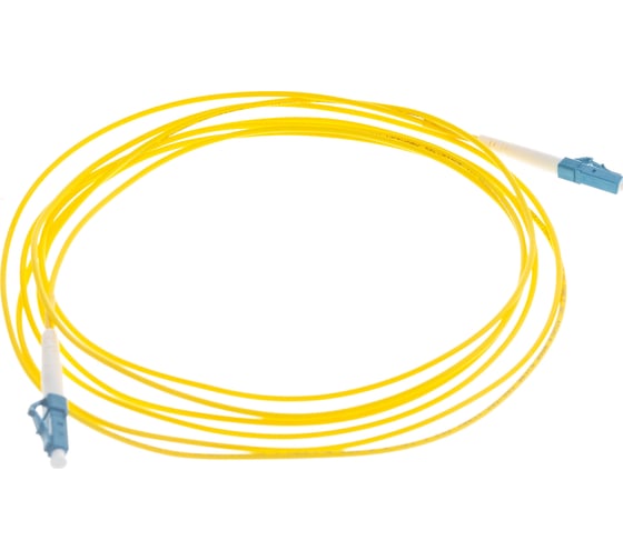 Соединительный волоконно-оптический Шнур NIKOMAX желтый, 3м NMF-PC1S2C2-LCU-LCU-003