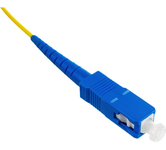 Соединительный волоконно-оптический шнур NIKOMAX желтый, 5м NMF-PC1S2C2-SCU-SCU-005