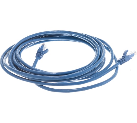 Коммутационный шнур NIKOMAX U/UTP 4 пары, синий, 5м NMC-PC4UD55B-050-BL