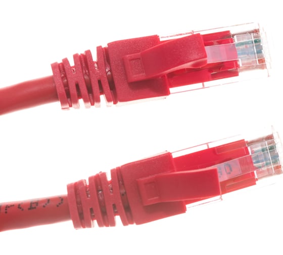 Коммутационный шнур NIKOMAX U/UTP 4 пары, красный, 5м NMC-PC4UD55B-050-RD