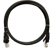 Коммутационный шнур NIKOMAX U/UTP 4 пары, черный, 5м NMC-PC4UD55B-050-C-BK