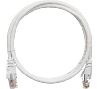 Коммутационный шнур NIKOMAX U/UTP 4 пары, белый, 5м NMC-PC4UD55B-050-C-WT