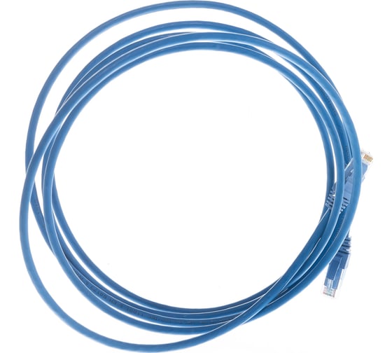 Коммутационный шнур NIKOMAX U/UTP 4 пары, синий, 3м NMC-PC4UD55B-030-C-BL