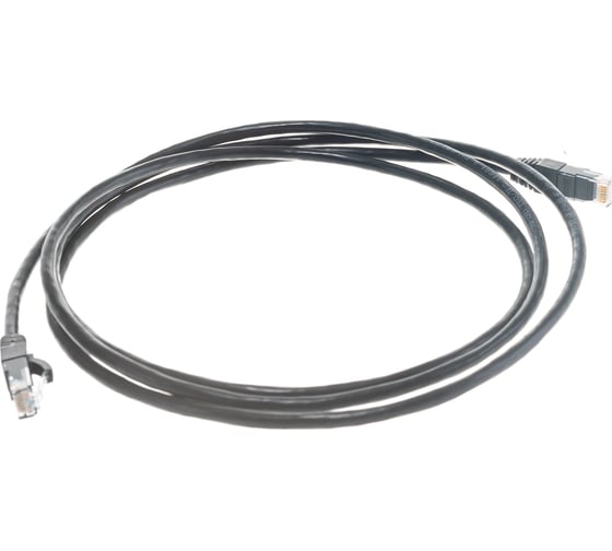 Коммутационный шнур NIKOMAX U/UTP 4 пары, черный, 2м NMC-PC4UD55B-020-BK