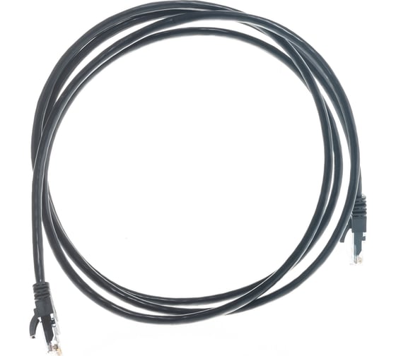 Коммутационный шнур NIKOMAX U/UTP 4 пары, черный, 2м NMC-PC4UD55B-020-BK