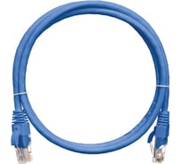 Коммутационный шнур NIKOMAX U/UTP 4 пары, синий, 2м NMC-PC4UD55B-020-C-BL
