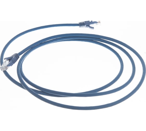 Коммутационный шнур NIKOMAX U/UTP 4 пары, синий, 2м NMC-PC4UD55B-020-C-BL