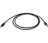 Коммутационный шнур NIKOMAX U/UTP 4 пары, черный, 1,5м NMC-PC4UD55B-015-C-BK