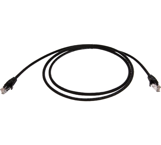 Коммутационный шнур NIKOMAX U/UTP 4 пары, черный, 1,5м NMC-PC4UD55B-015-C-BK