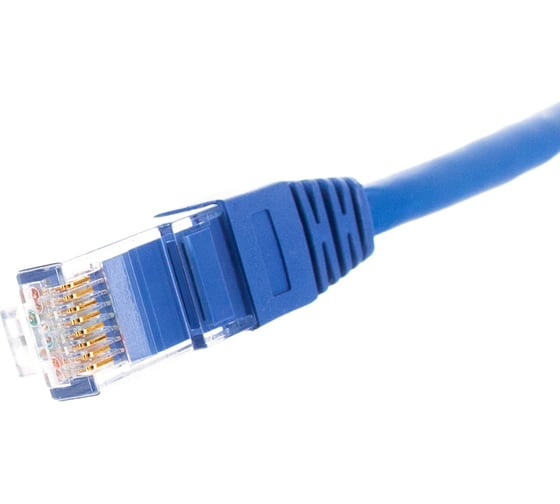 Коммутационный шнур NIKOMAX U/UTP 4 пары, синий, 0,5м NMC-PC4UD55B-005-C-BL