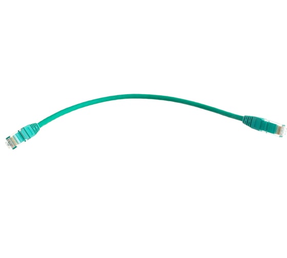 Коммутационный шнур NIKOMAX U/UTP 4 пары, зеленый, 0,3м NMC-PC4UD55B-003-C-GN