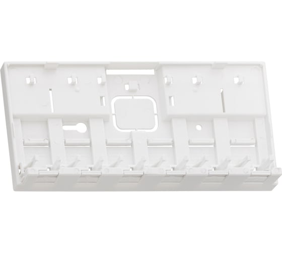 Корпус настенной розетки NIKOMAX 6 портов, белый NMC-MB6P-ST-WT