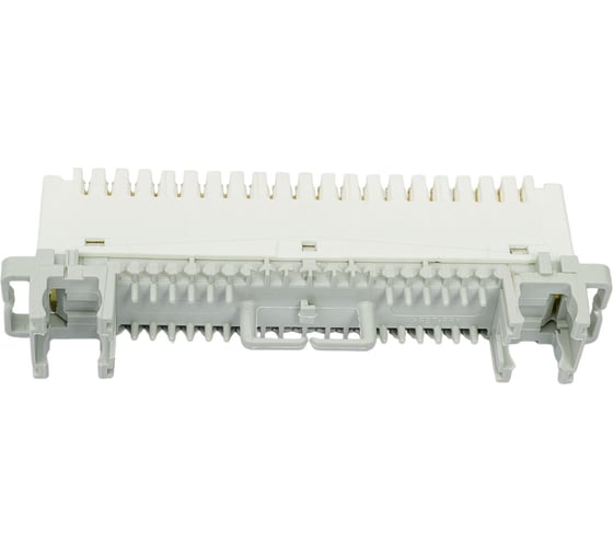 Плинт 10 пар NIKOMAX крепление под кронштейн, белый, 10шт NMC-PL10-DU-10