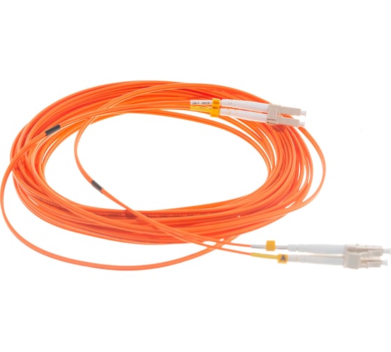 Соединительный волоконно-оптический шнур NIKOMAX оранжевый, 10м NMF-PC2M2C2-LCU-LCU-010