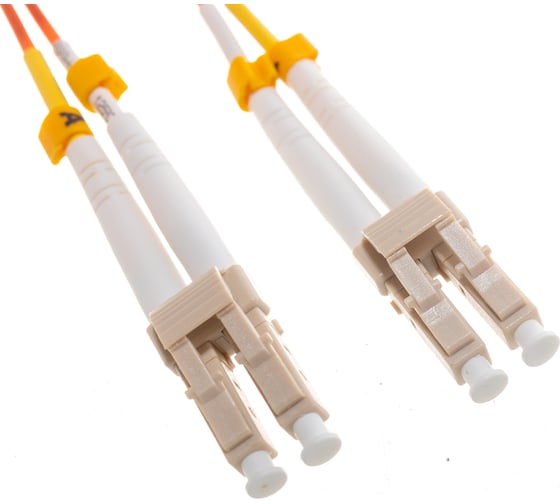 Соединительный волоконно-оптический шнур NIKOMAX оранжевый, 10м NMF-PC2M2C2-LCU-LCU-010