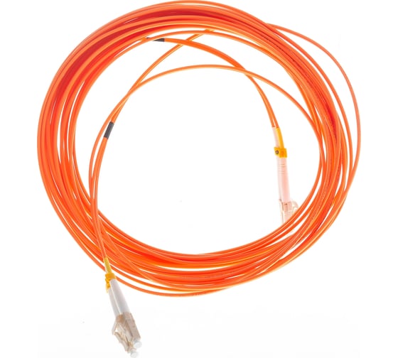 Соединительный волоконно-оптический шнур NIKOMAX оранжевый, 10м NMF-PC2M2C2-LCU-LCU-010