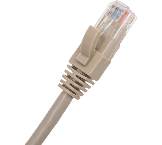Коммутационный шнур NIKOMAX U/UTP 4 пары, серый, 7,5м NMC-PC4UD55B-075-GY