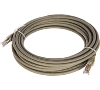 Коммутационный шнур NIKOMAX U/UTP 4 пары, серый, 7,5м NMC-PC4UD55B-075-C-GY