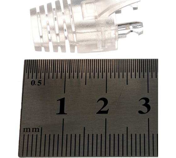 Защитный прозрачный колпачок для коннекторов RJ45 NIKOMAX 100шт NMC-RJBOOT55B-TR-100