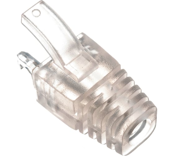 Защитный прозрачный колпачок для коннекторов RJ45 NIKOMAX 100шт NMC-RJBOOT55B-TR-100