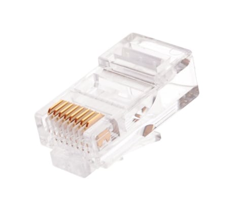 Коннектор NIKOMAX RJ45/8P8C под витую пару, 100шт NMC-RJ88RZ06UD1-100