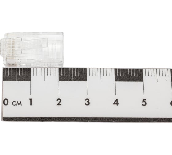 Коннектор NIKOMAX RJ45/8P8C под витую пару, 100шт NMC-RJ88RE50UD1-100