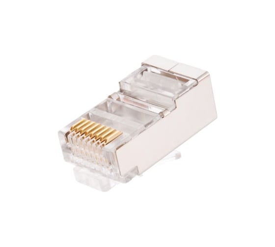 Коннектор NIKOMAX RJ45/8P8C под витую пару, 100шт NMC-RJ88RZ50SD1-100 1