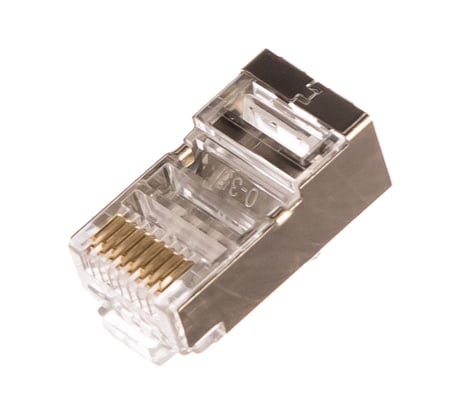 Коннектор NIKOMAX RJ45/8P8C под витую пару, 100шт NMC-RJ88RZ50SE1-100