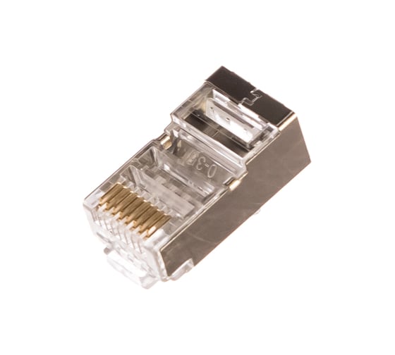 Коннектор NIKOMAX RJ45/8P8C под витую пару, 100шт NMC-RJ88RZ50SE1-100 1