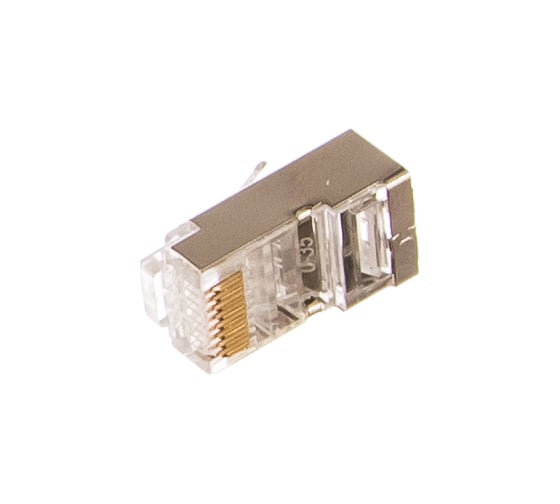 Коннектор NIKOMAX RJ45/8P8C под витую пару, 100шт NMC-RJ88RZ50SE1-100