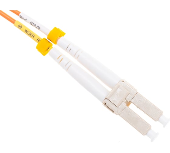 Соединительный волоконно-оптический шнур NIKOMAX оранжевый, 2м NMF-PC2M2C2-LCU-LCU-002