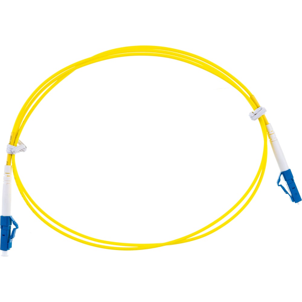 Соединительный волоконно-оптический шнур NIKOMAX желтый, 1м NMF-PC1S2C2 ...