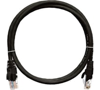 Коммутационный шнур NIKOMAX U/UTP 4 пары, черный, 3м NMC-PC4UD55B-030-C-BK
