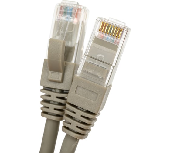 Коммутационный шнур NIKOMAX U/UTP 4 пары, серый, 3м NMC-PC4UD55B-030-C-GY